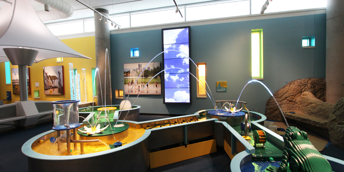 Children's area at the Denver Museum of Nature and Science in Denver, Colorado
